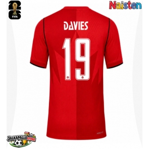 Kanada Alphonso Davies #19 Kotipaita Naisten MM-kisat 2026 Lyhythihainen